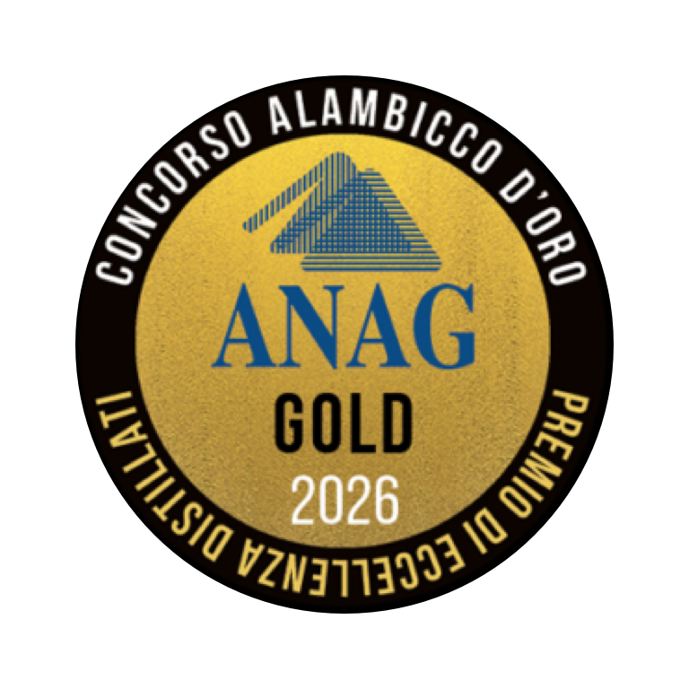 Immagine medaglia 'Concorso ANAG premio eccellenza distillati' - medaglia d'oro 2026 per il prodotto "Grappa di Sicilia IG Nerello Mascalese ALTOGRADO" di Distilleria Suttasanta