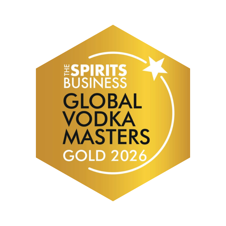 Immagine medaglia 'The Business Spirits - Global Vodka Master' - medaglia d'oro 2026 per il prodotto "VODKA JUNIPERUS" di Distilleria Suttasanta